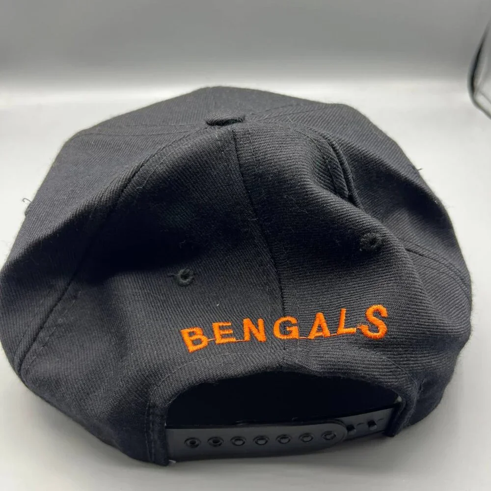 Vintage Cincinnati Bengals Hat Men New Era Pro Model Snap Back‎ Cap Wool Blend